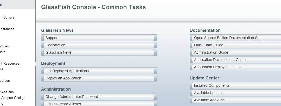 instalacja open glassfish server 4 na serwerze linuxowym